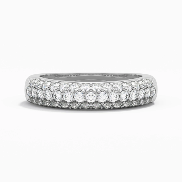 Luxury Moissanite Wedding Ring