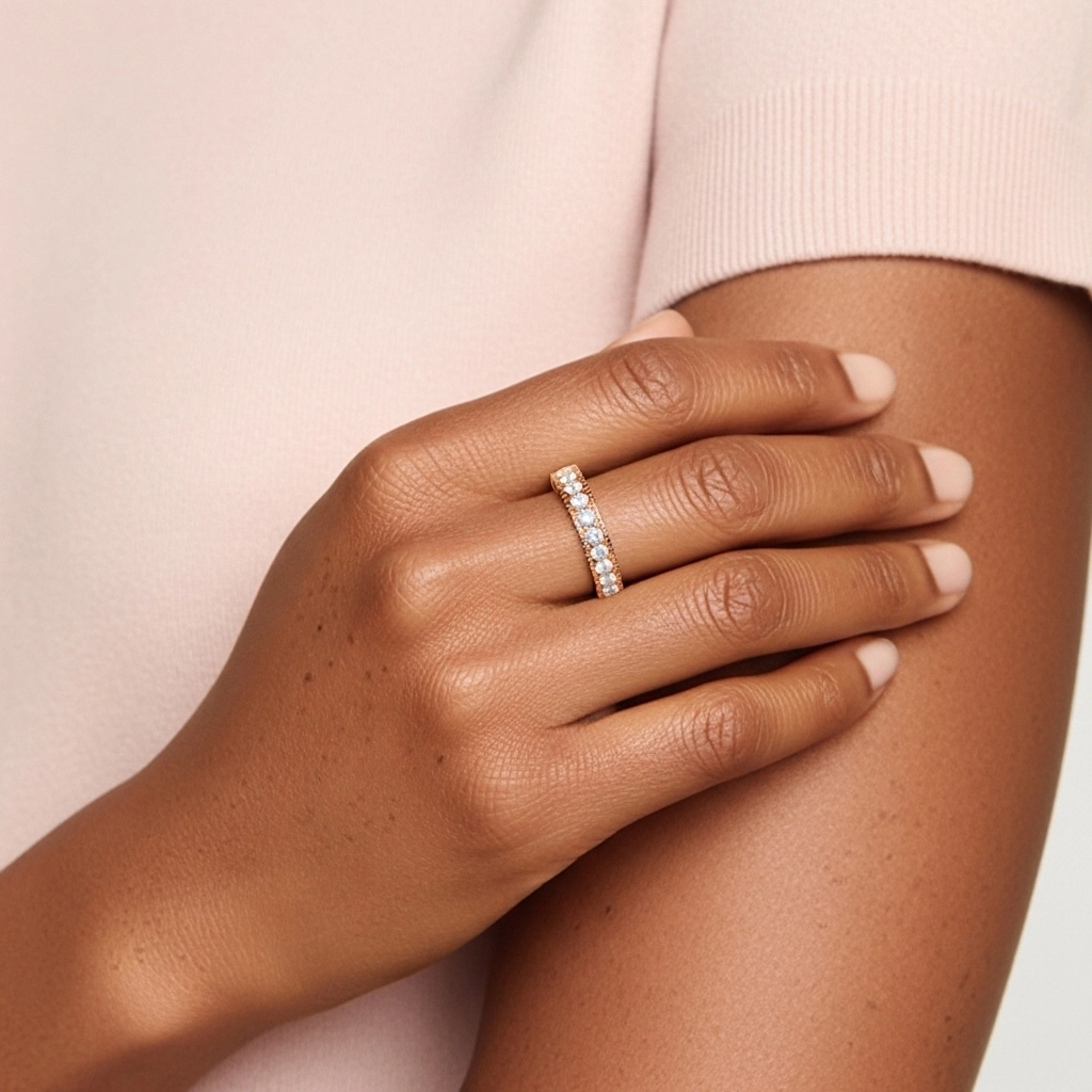 Crené Pavé Bague de mariage