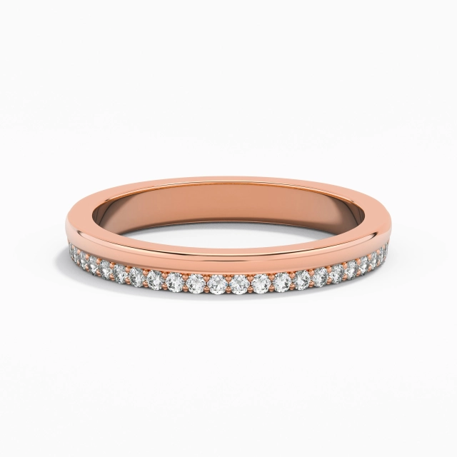 Charming Moissanite Wedding Ring
