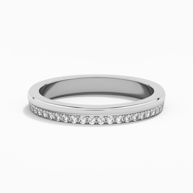 Charming Moissanite Wedding Ring