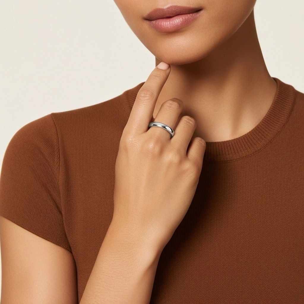 Minimaliste Empilable Bague de mariage