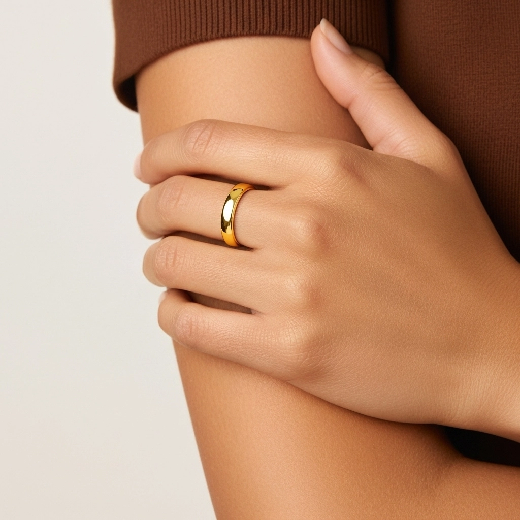 Minimaliste Empilable Bague de mariage