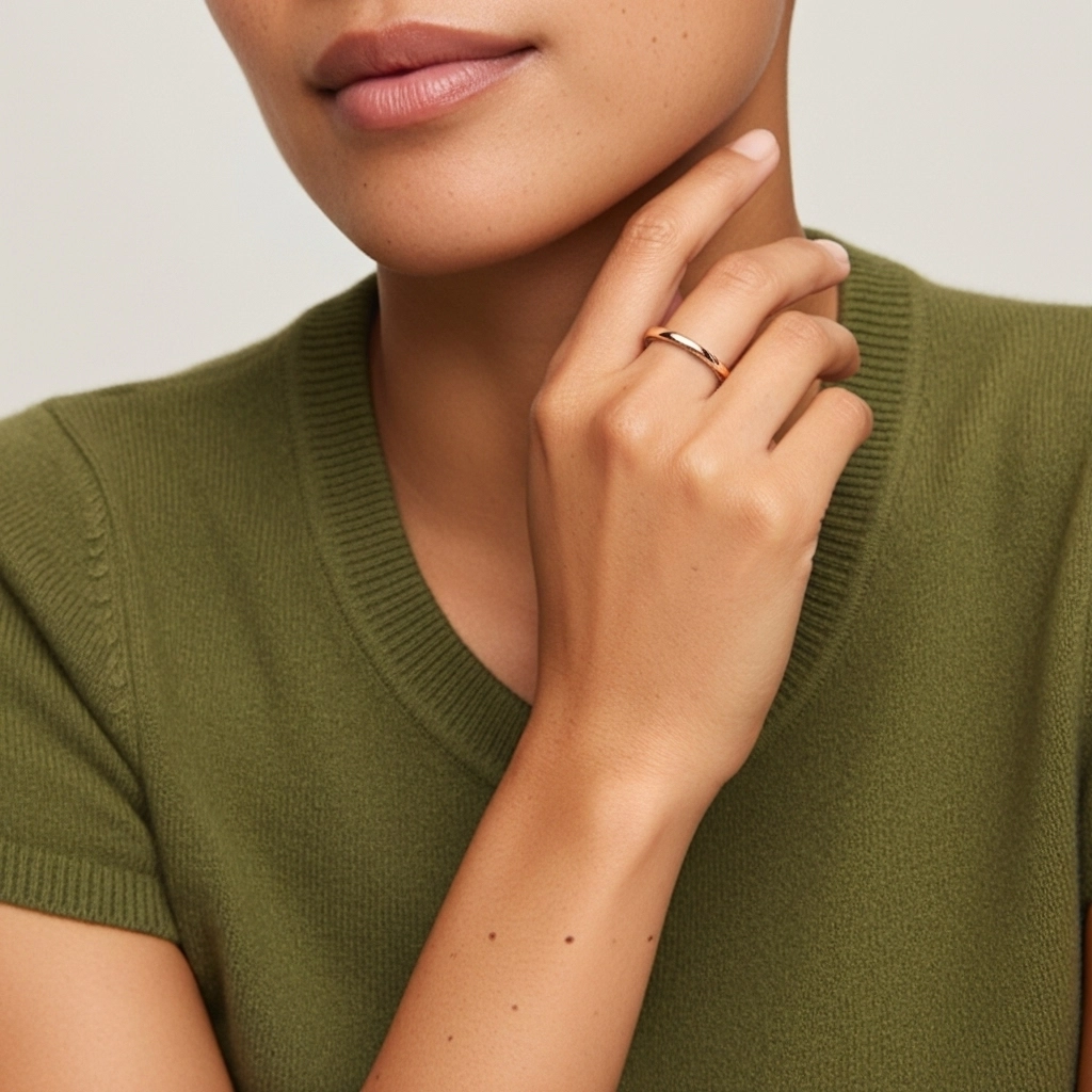 Understated Rope Wedding Ring