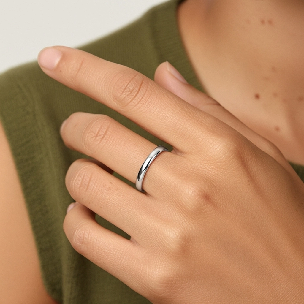 Understated Rope Wedding Ring