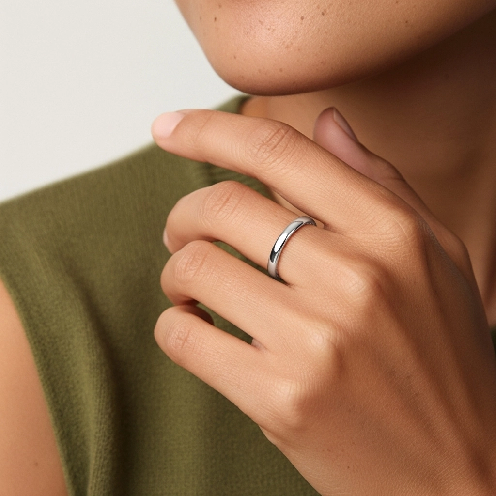 Understated Rope Wedding Ring