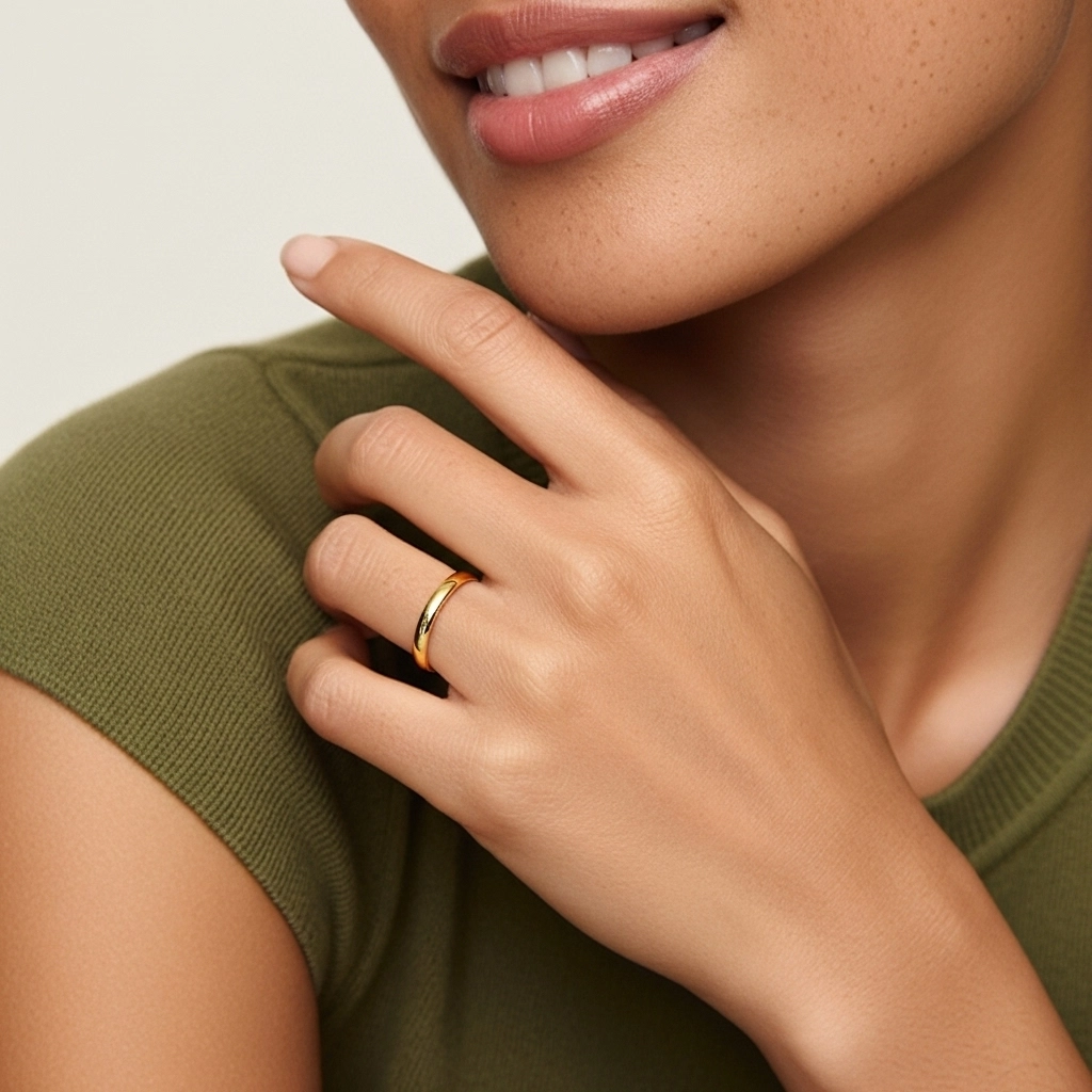 Understated Rope Wedding Ring