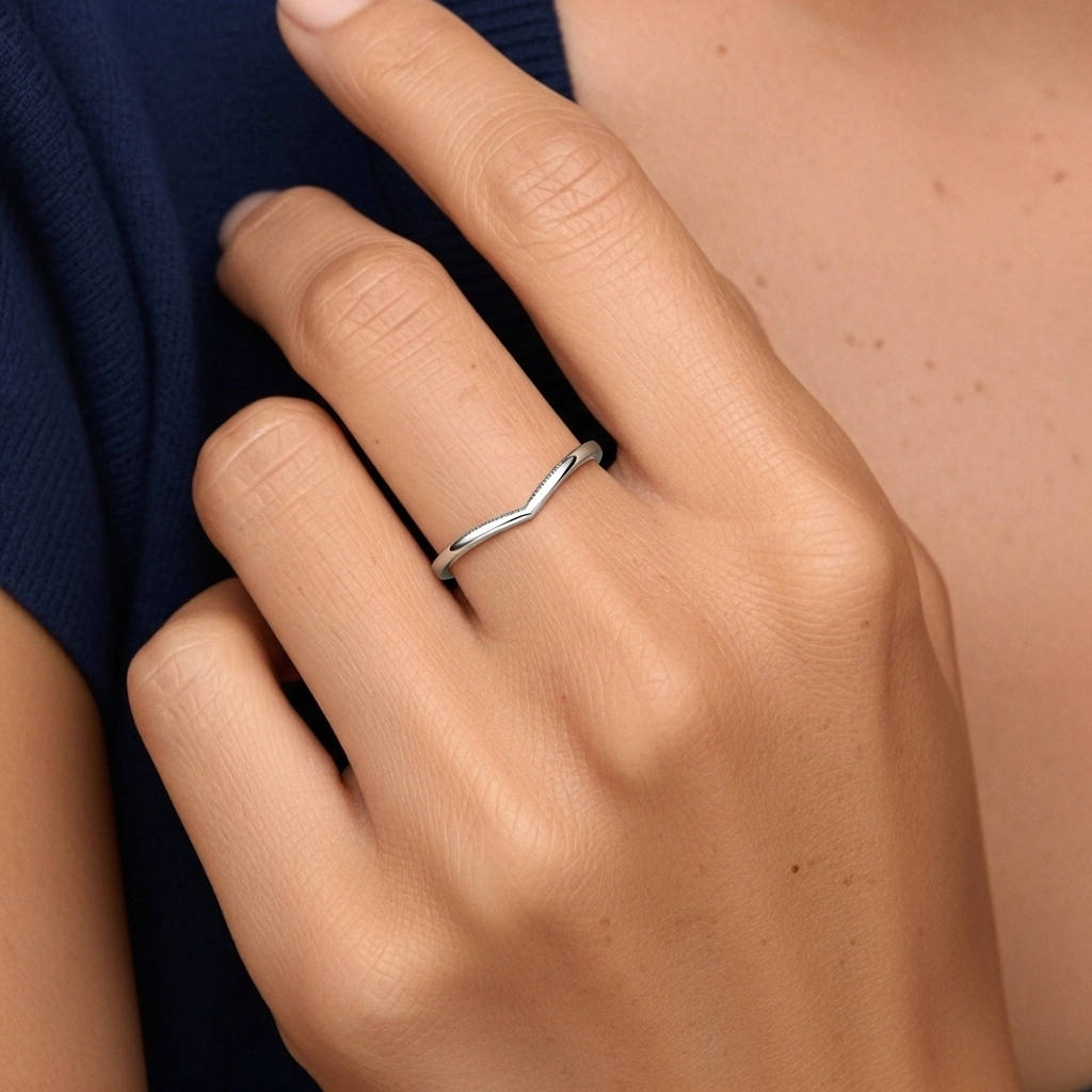 Minimalist Stackable Wedding Ring