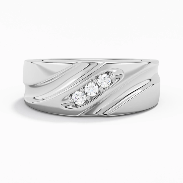 Men Platinum Wedding Band