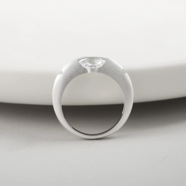 Rotating Star Engagement Ring Cabochon