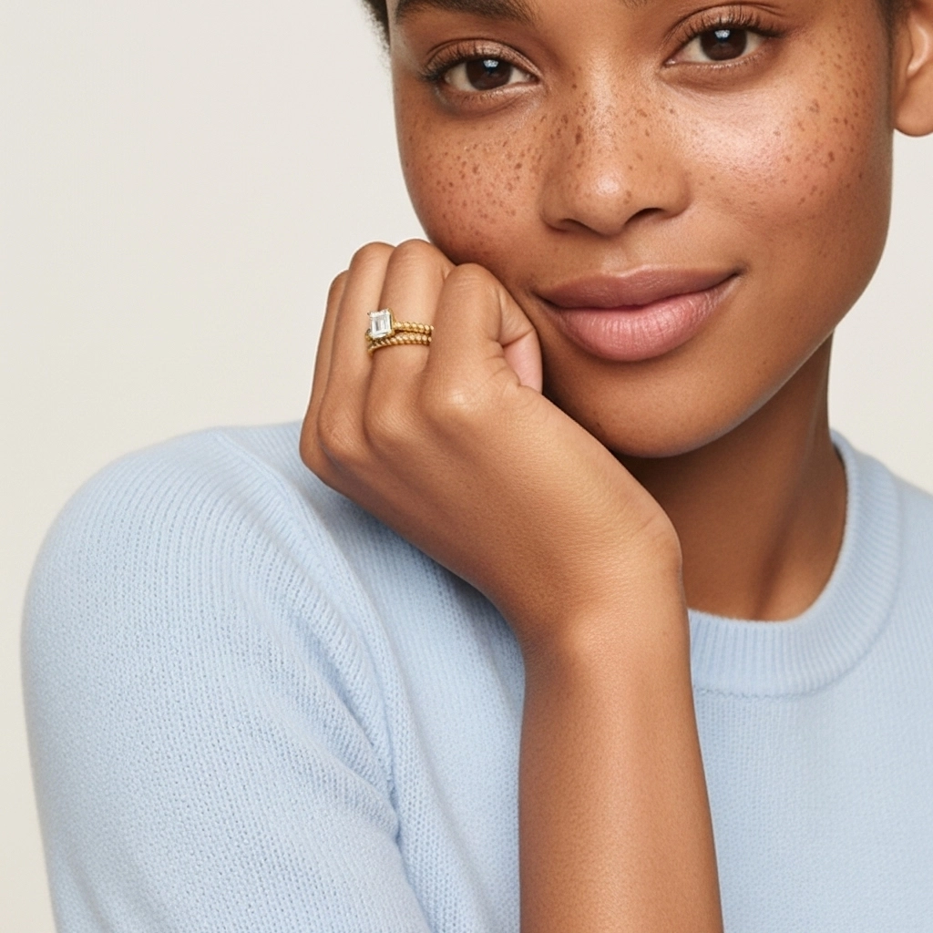 Clásico Cuerda Anillo