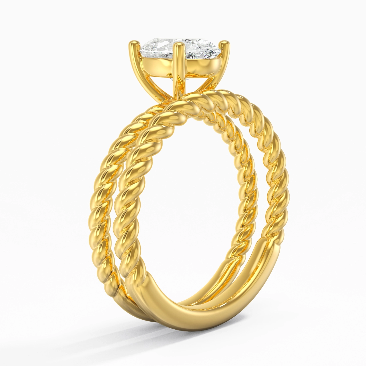 Classique Corde Bague