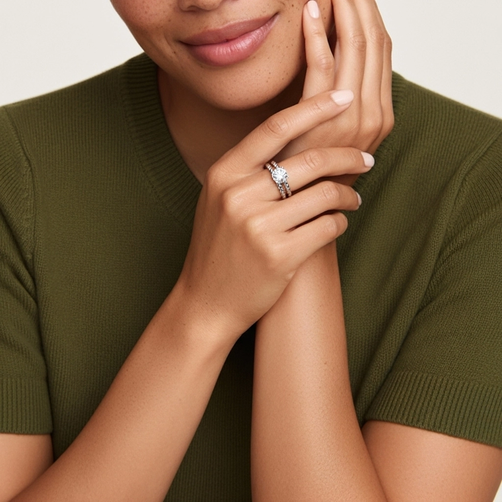 Clásico Cuerda Anillo