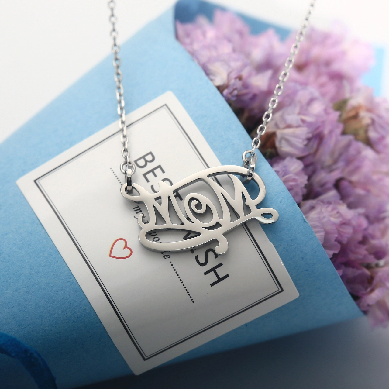 Dainty Simple Letter Pendant Necklace