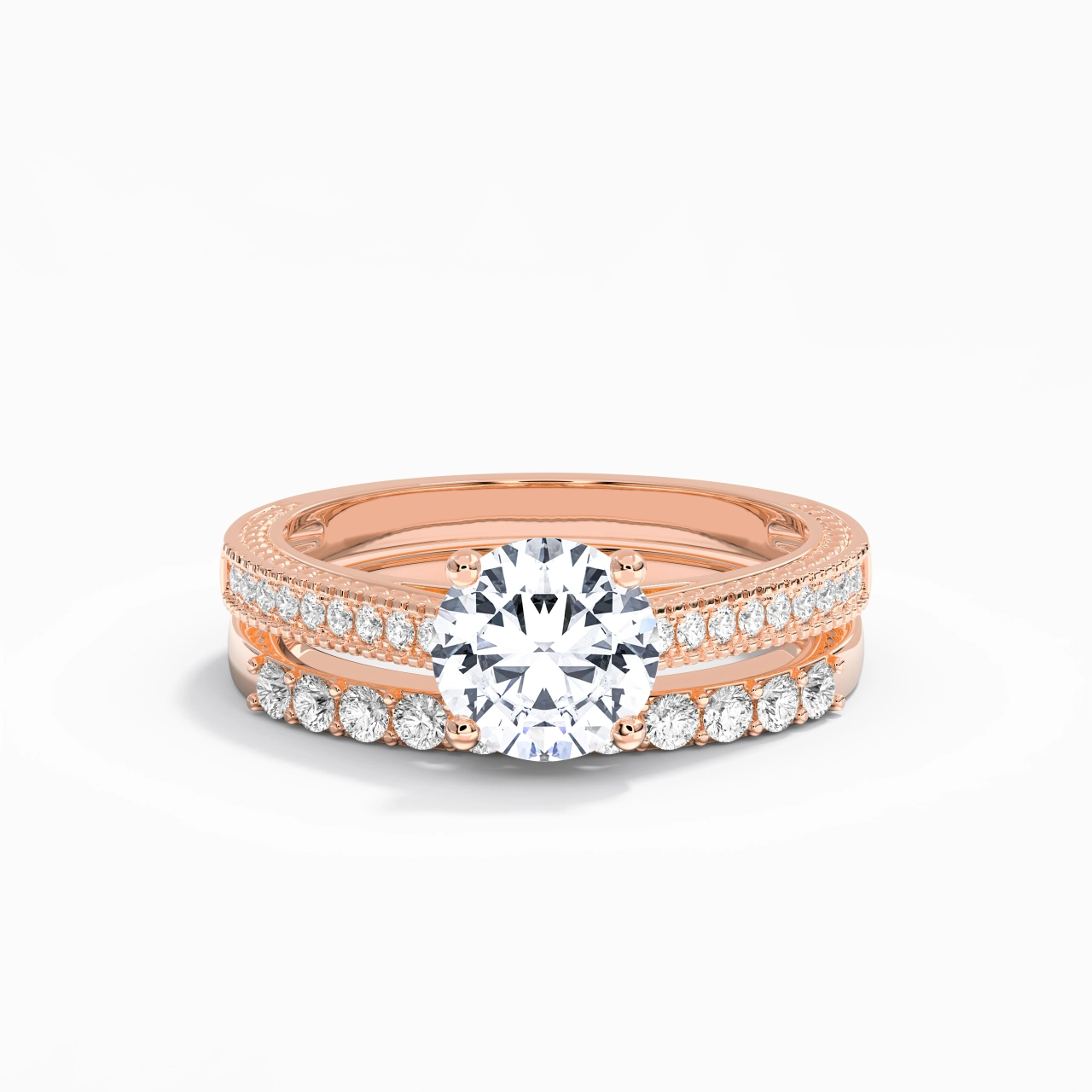 Plated Vintage Bridal Set