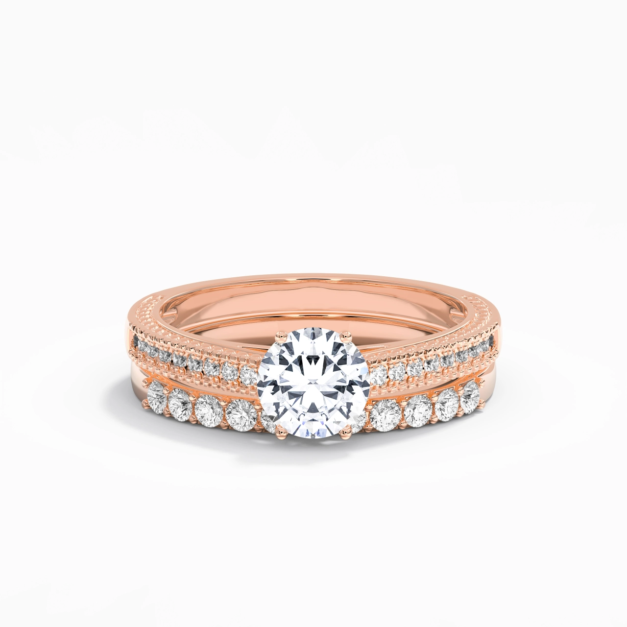 Plated Vintage Bridal Set