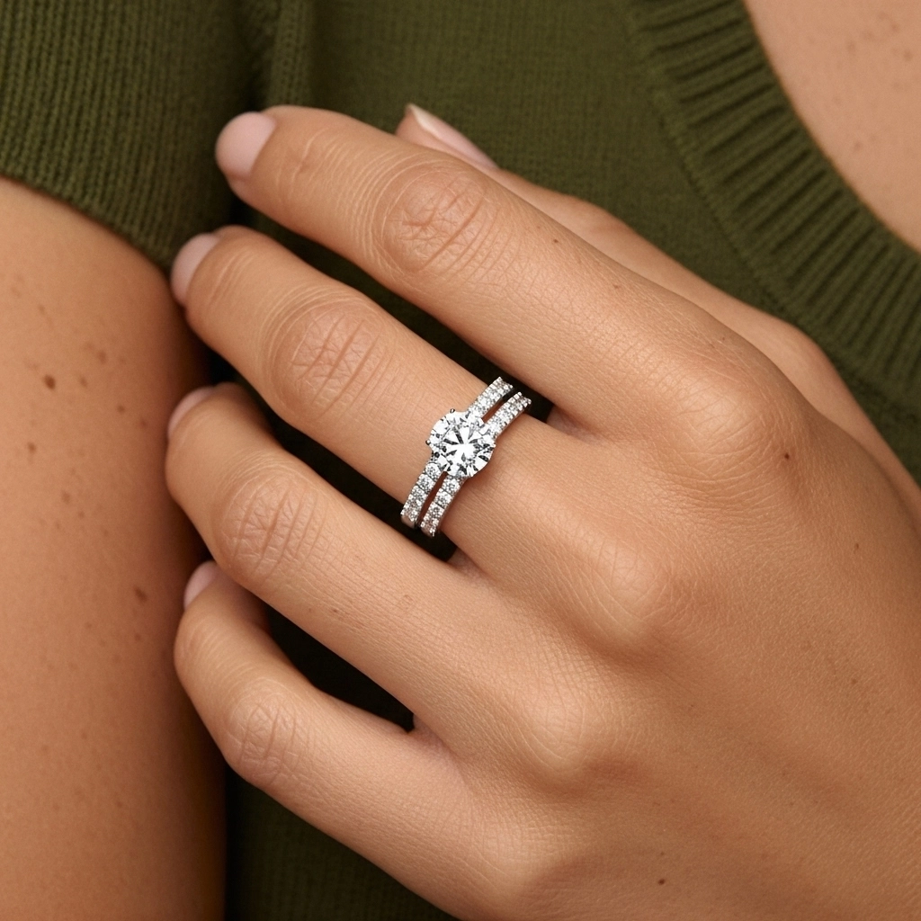 Plated Vintage Bridal Set