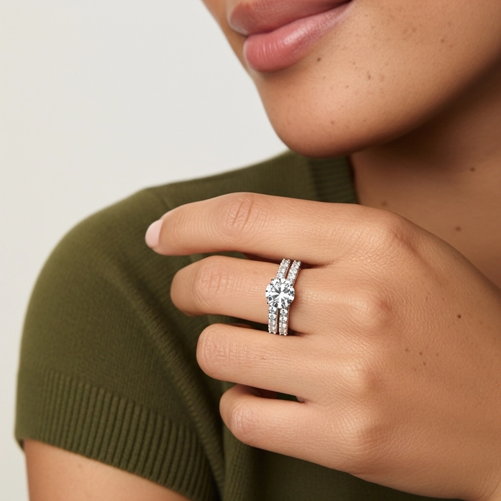 Plated Vintage Bridal Set