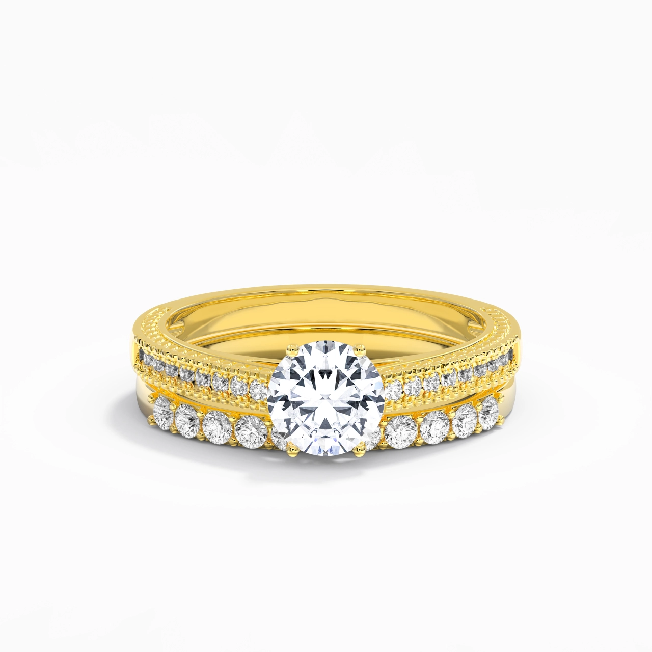 Plated Vintage Bridal Set