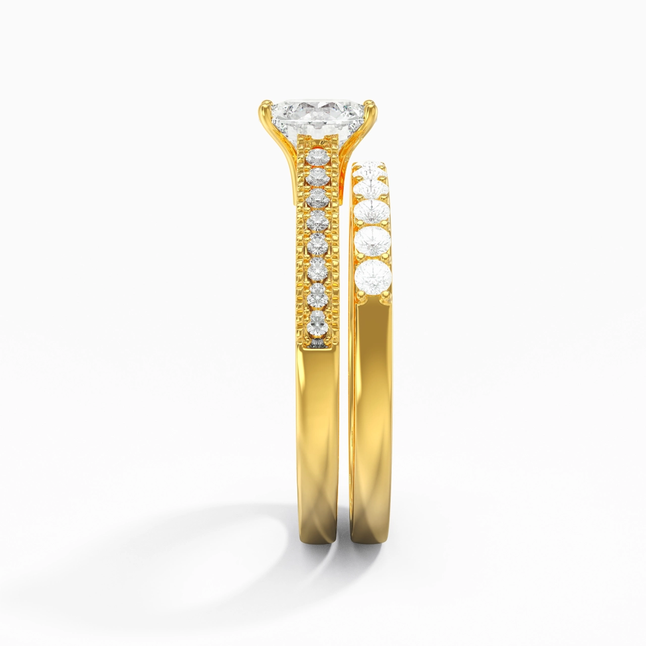 Plated Vintage Bridal Set
