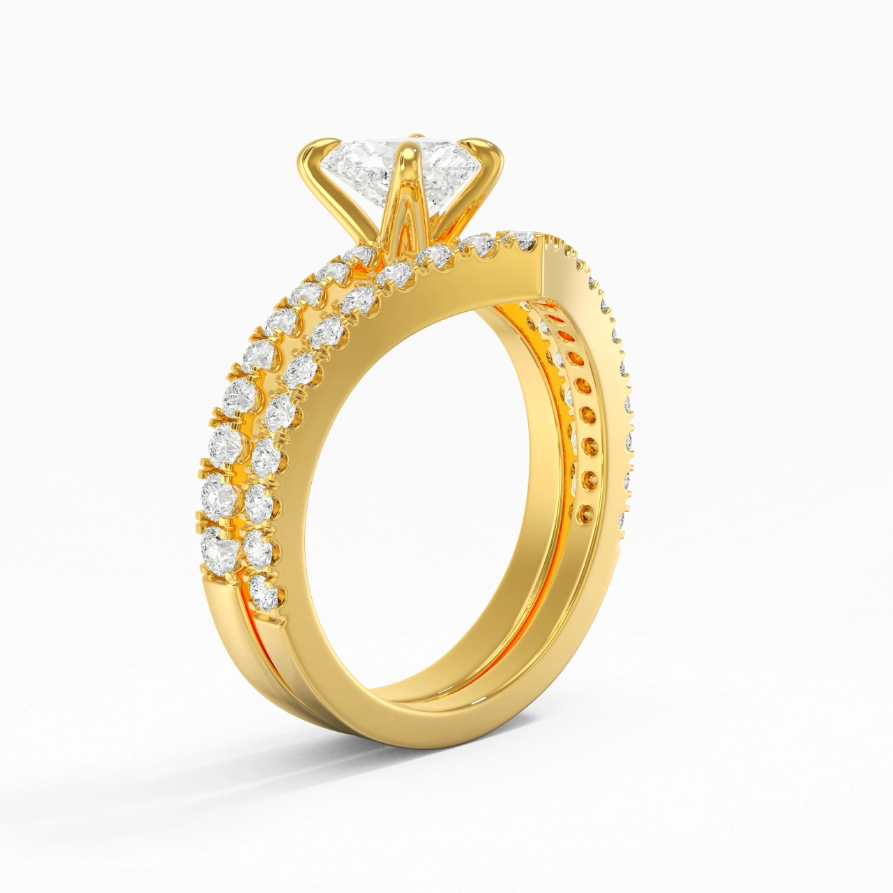 Plated Classic Bridal Set
