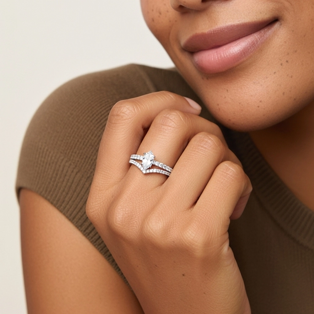 Plated Classic Bridal Set