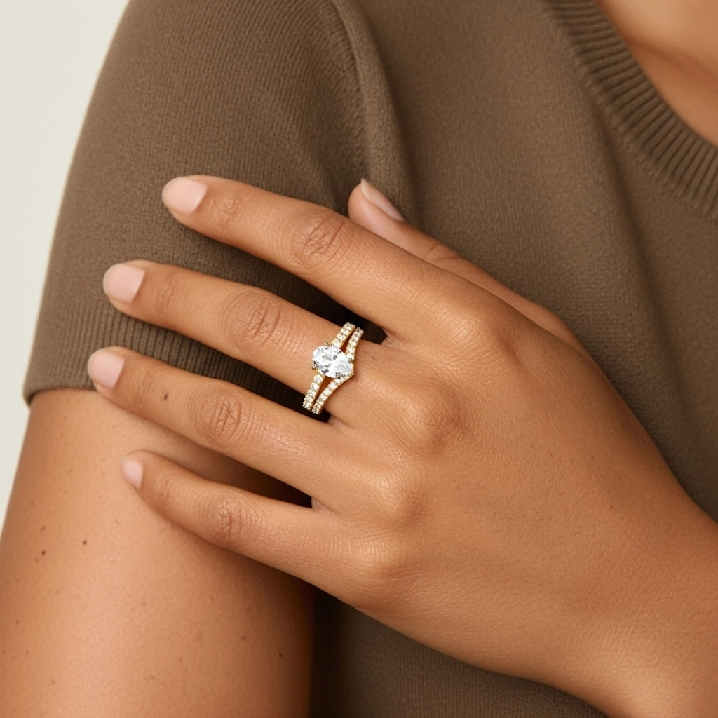 Plated Classic Bridal Set