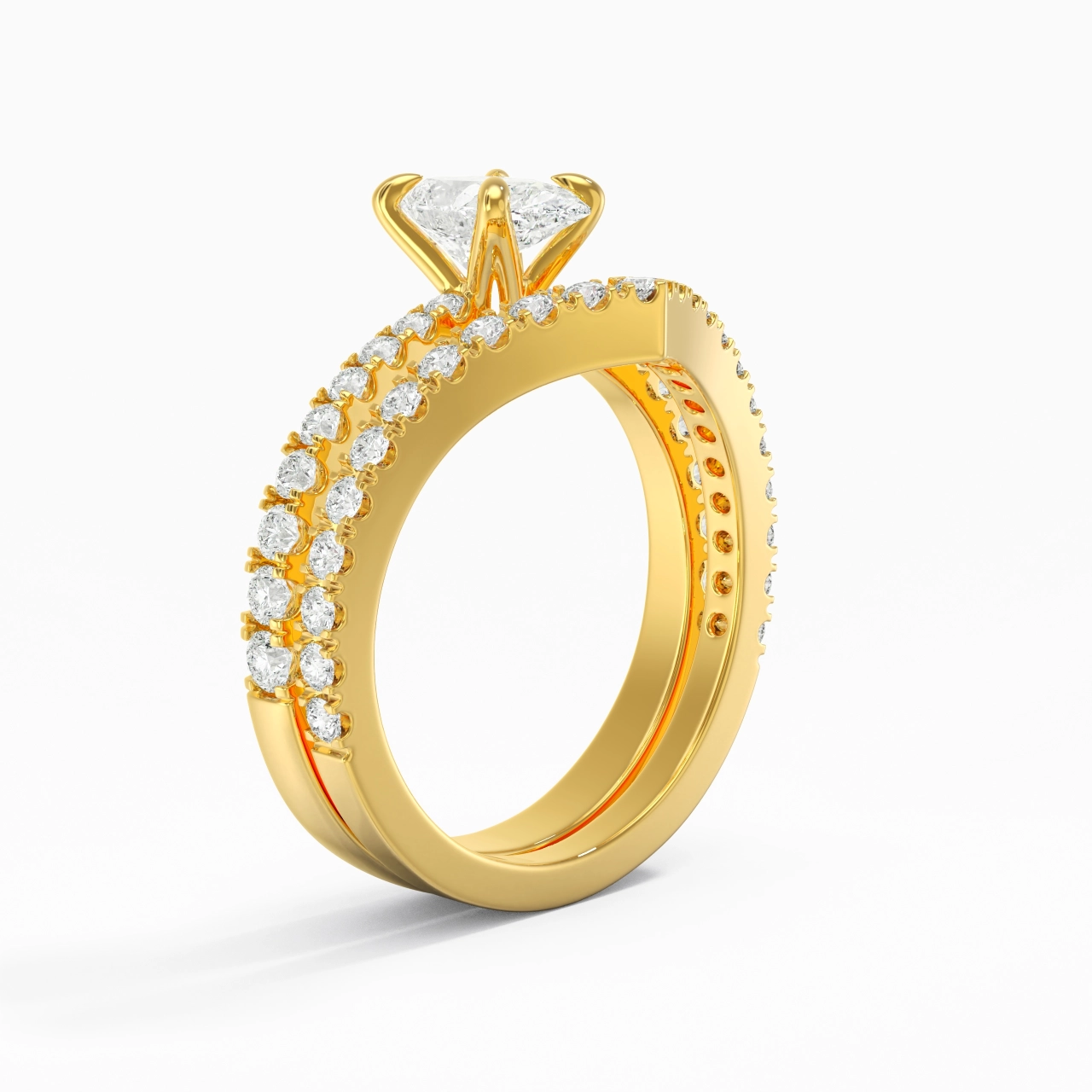 Plated Classic Bridal Set