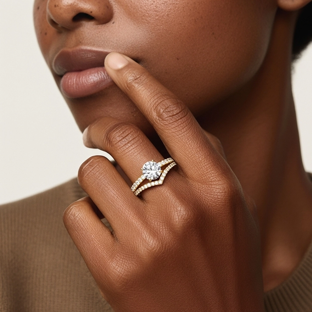 Plated Classic Bridal Set