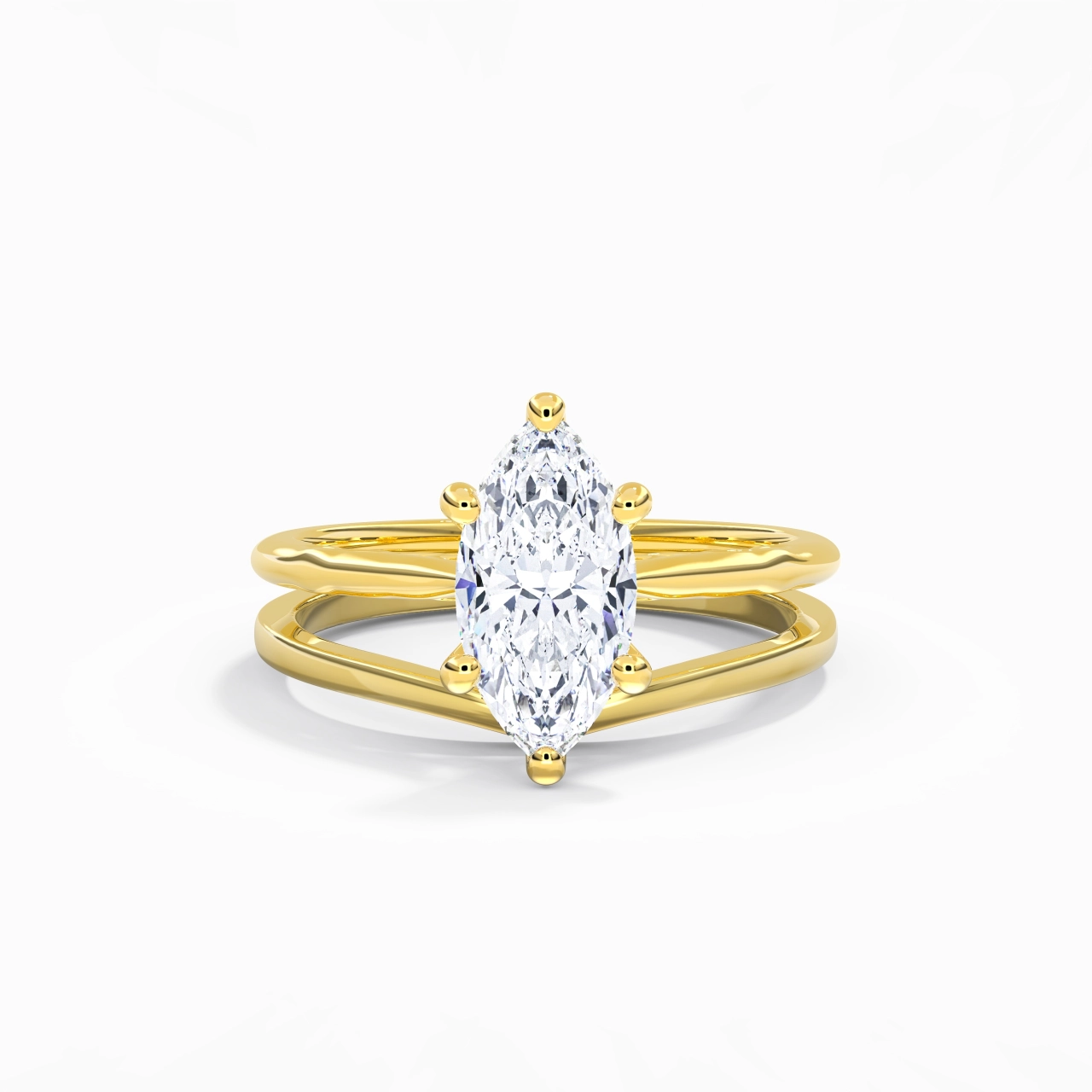 925 Sterling Silver Moissanite Bridal Set