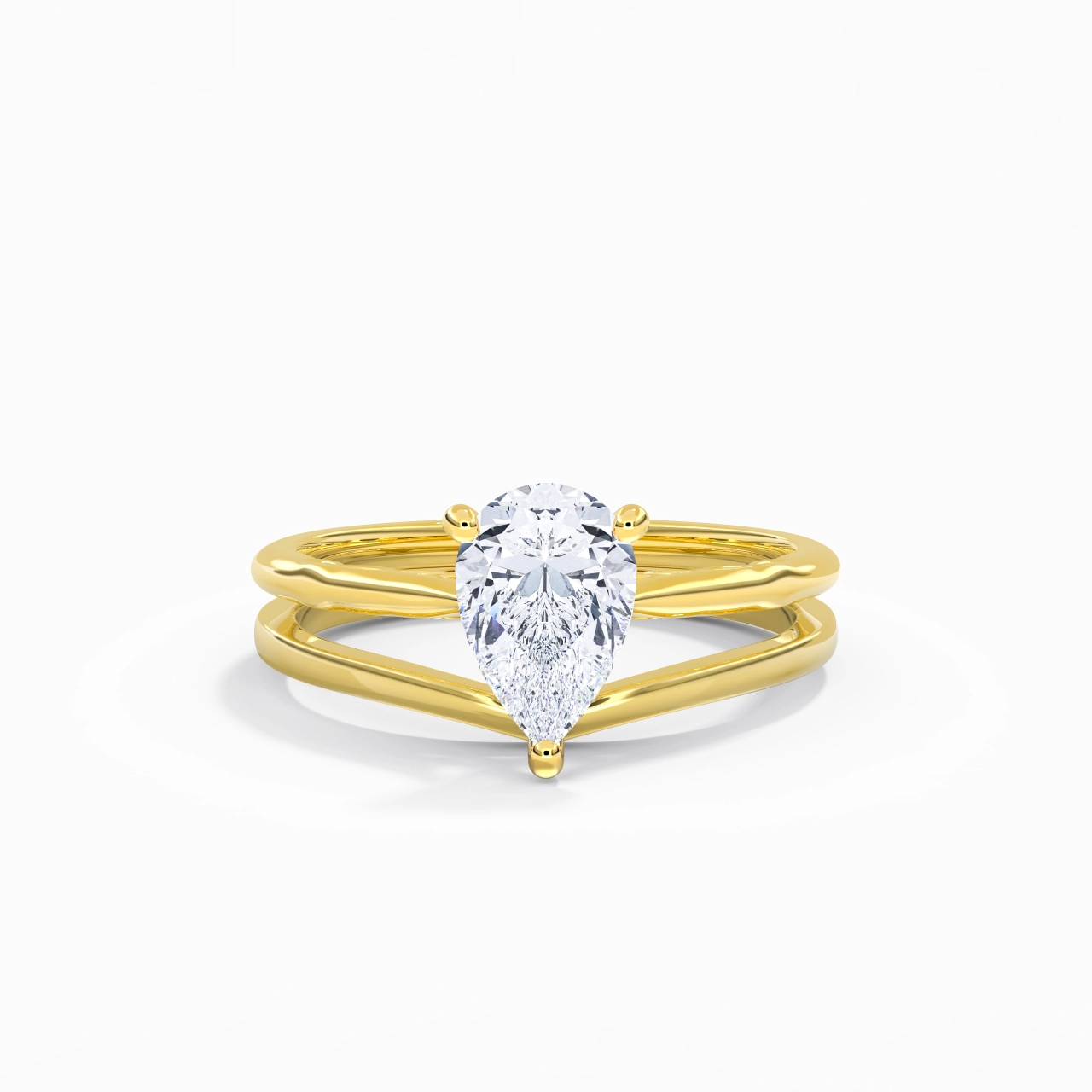 925 Sterling Silver Moissanite Bridal Set