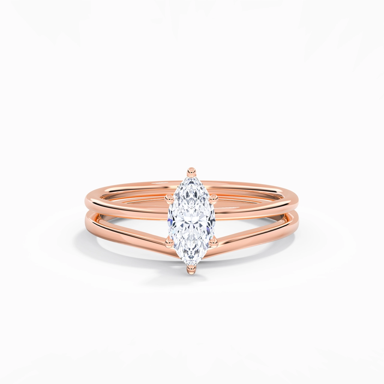 925 Sterling Silver Moissanite Bridal Set