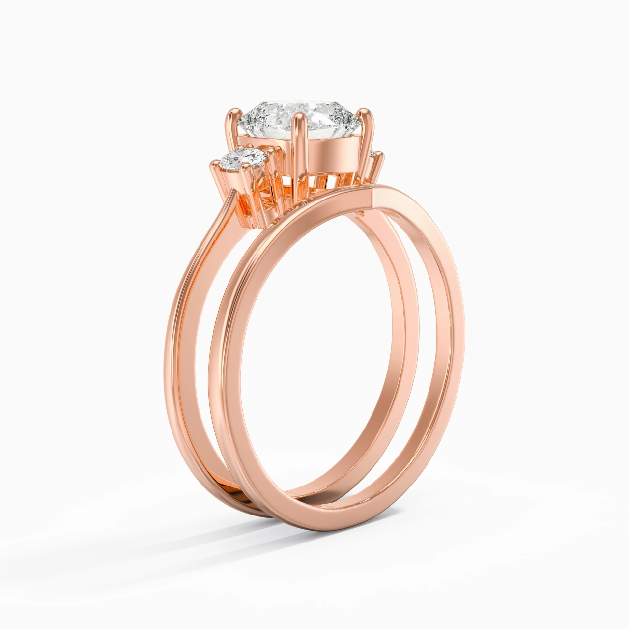 Classic Cushion Cut Bridal Set