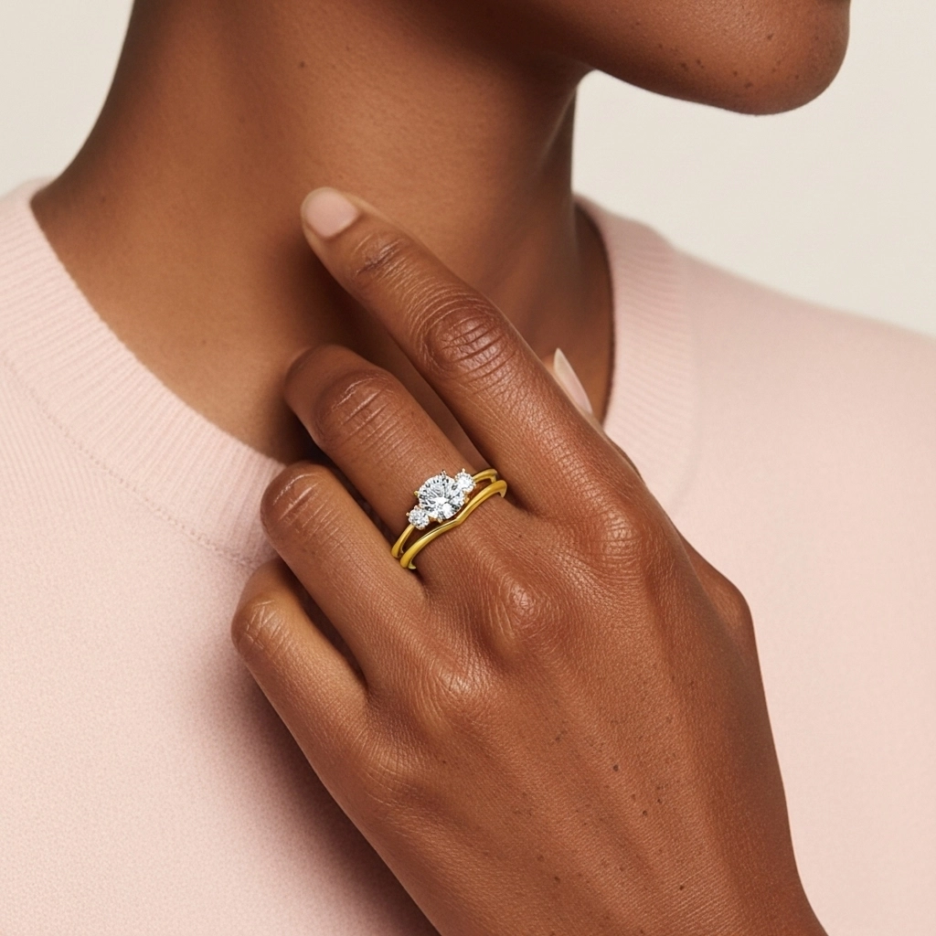 Classic Cushion Cut Bridal Set