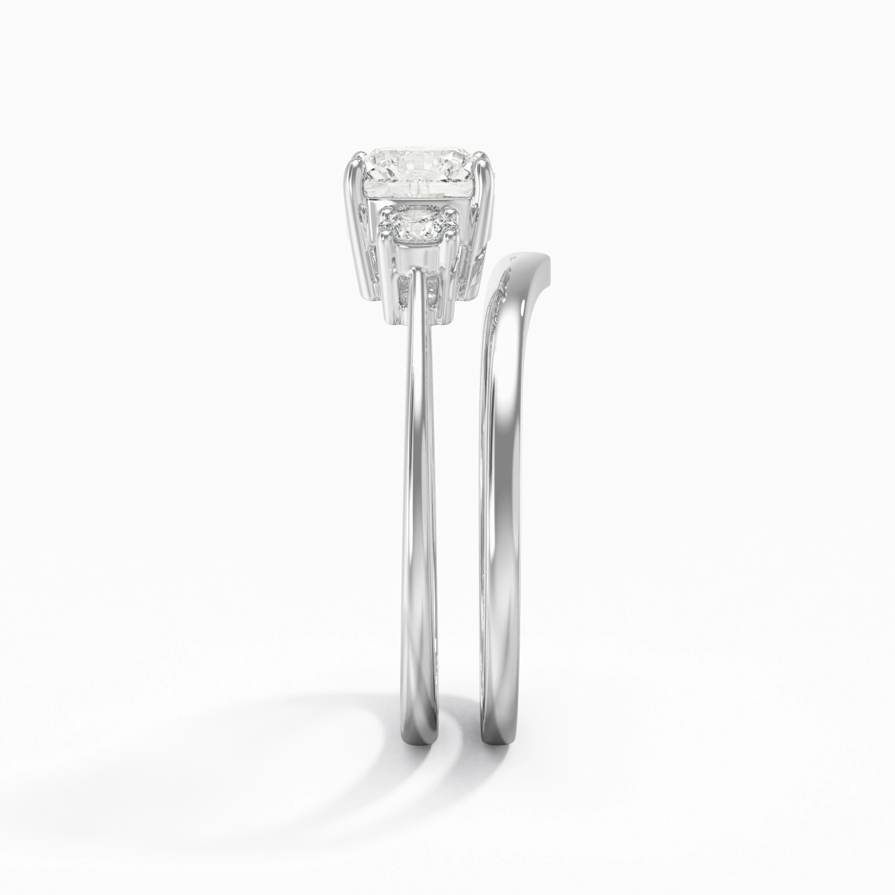 Classic Cushion Cut Bridal Set