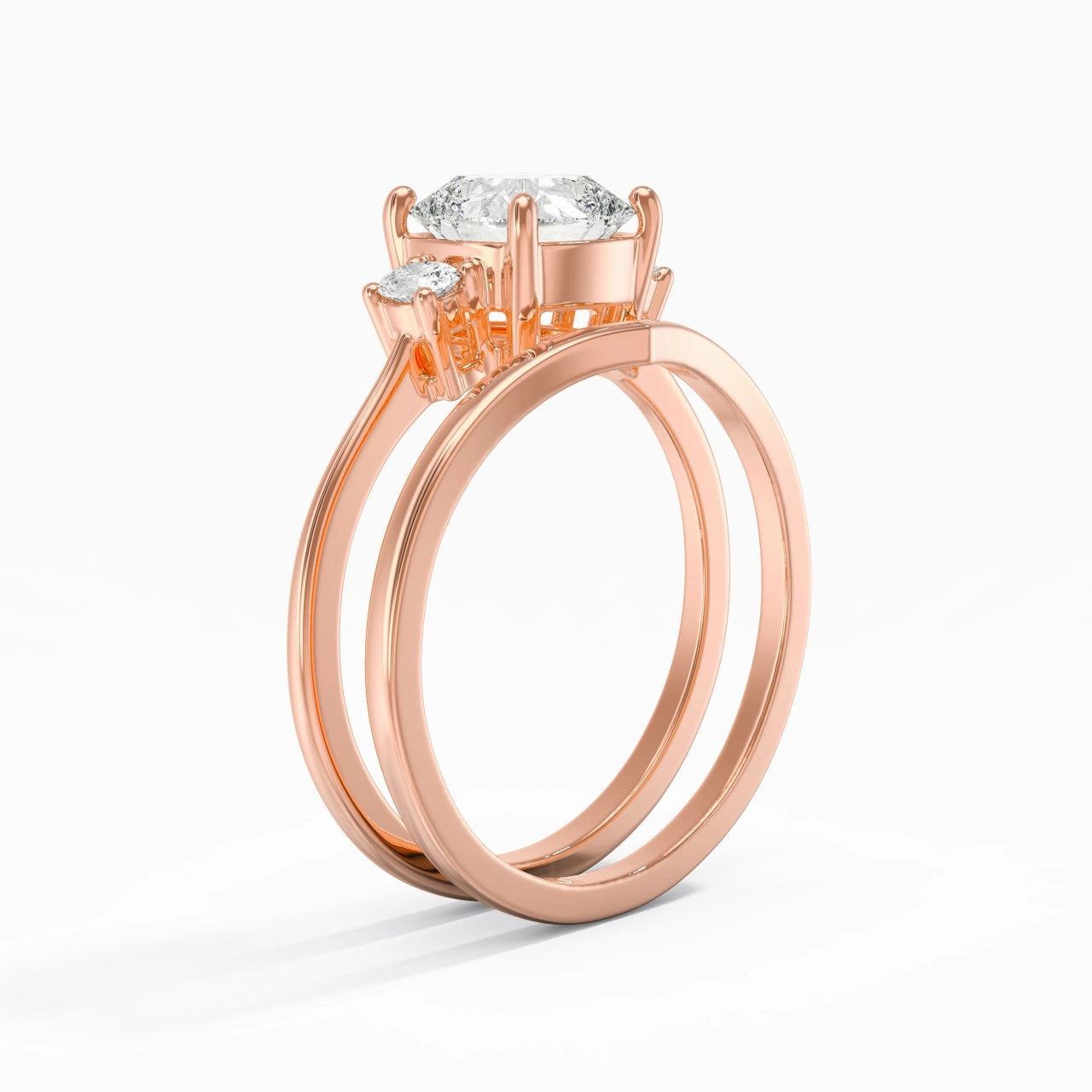 Classic Cushion Cut Bridal Set