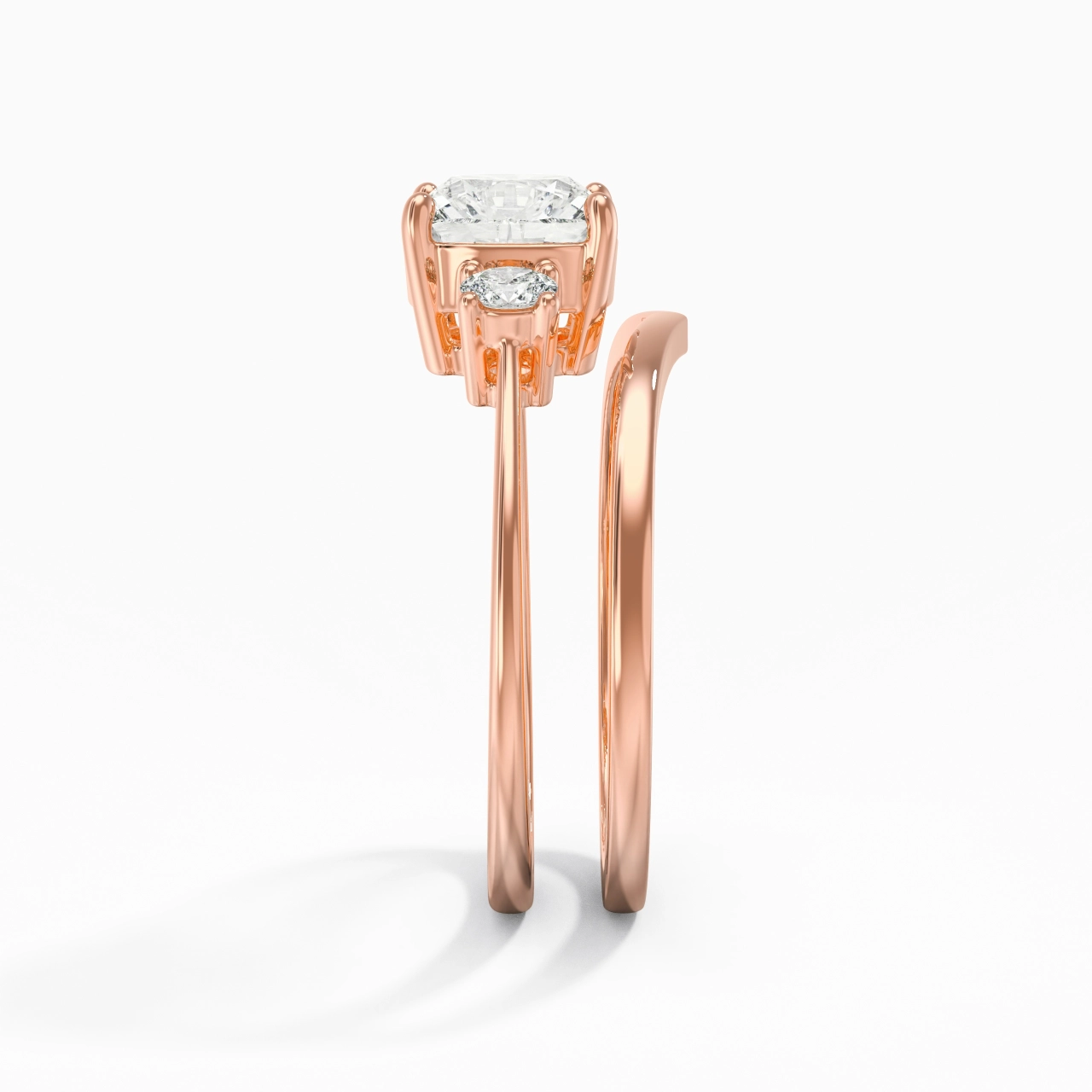 Classic Cushion Cut Bridal Set