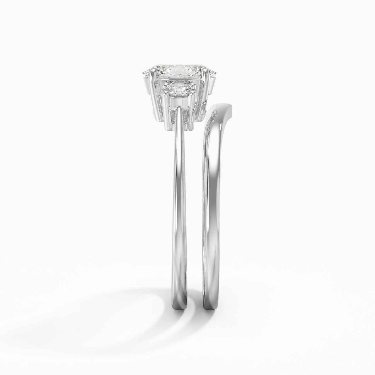 Classic Oval Cut Bridal Set