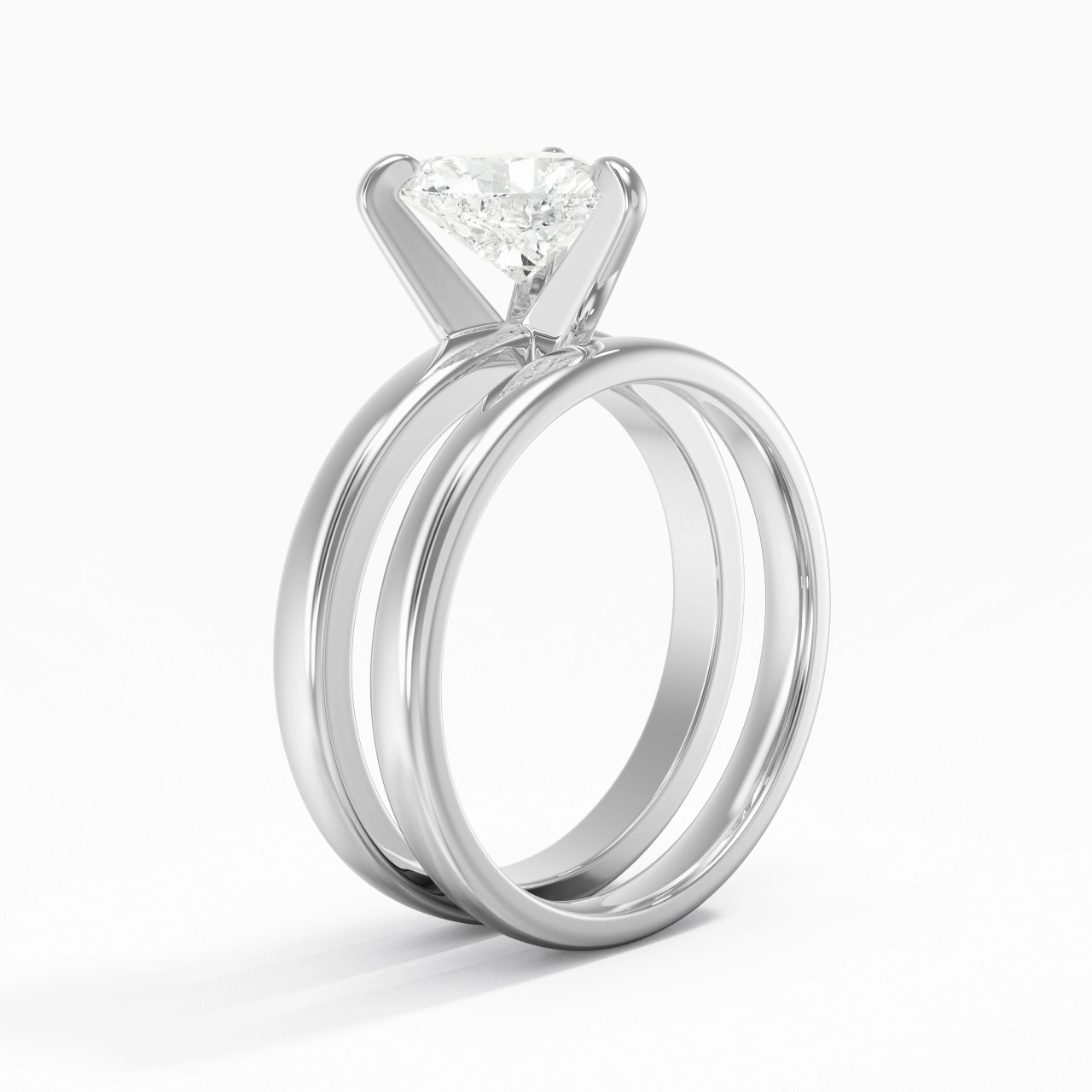 Plated Simple Bridal Set