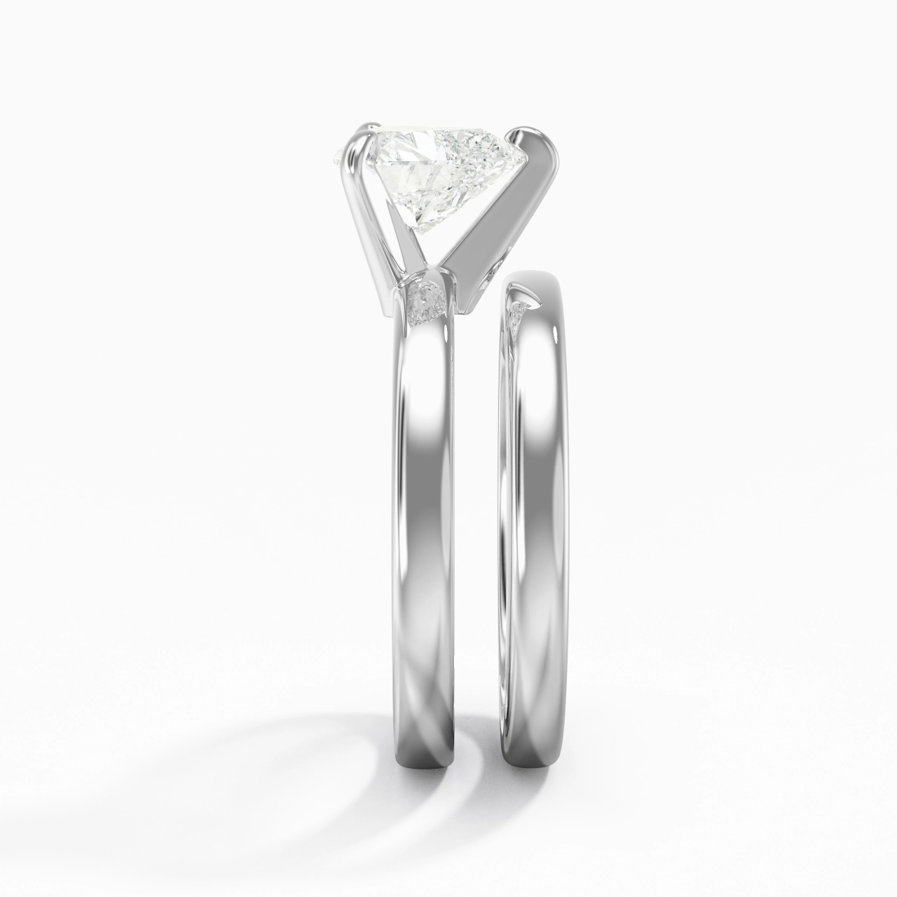 Plated Simple Bridal Set
