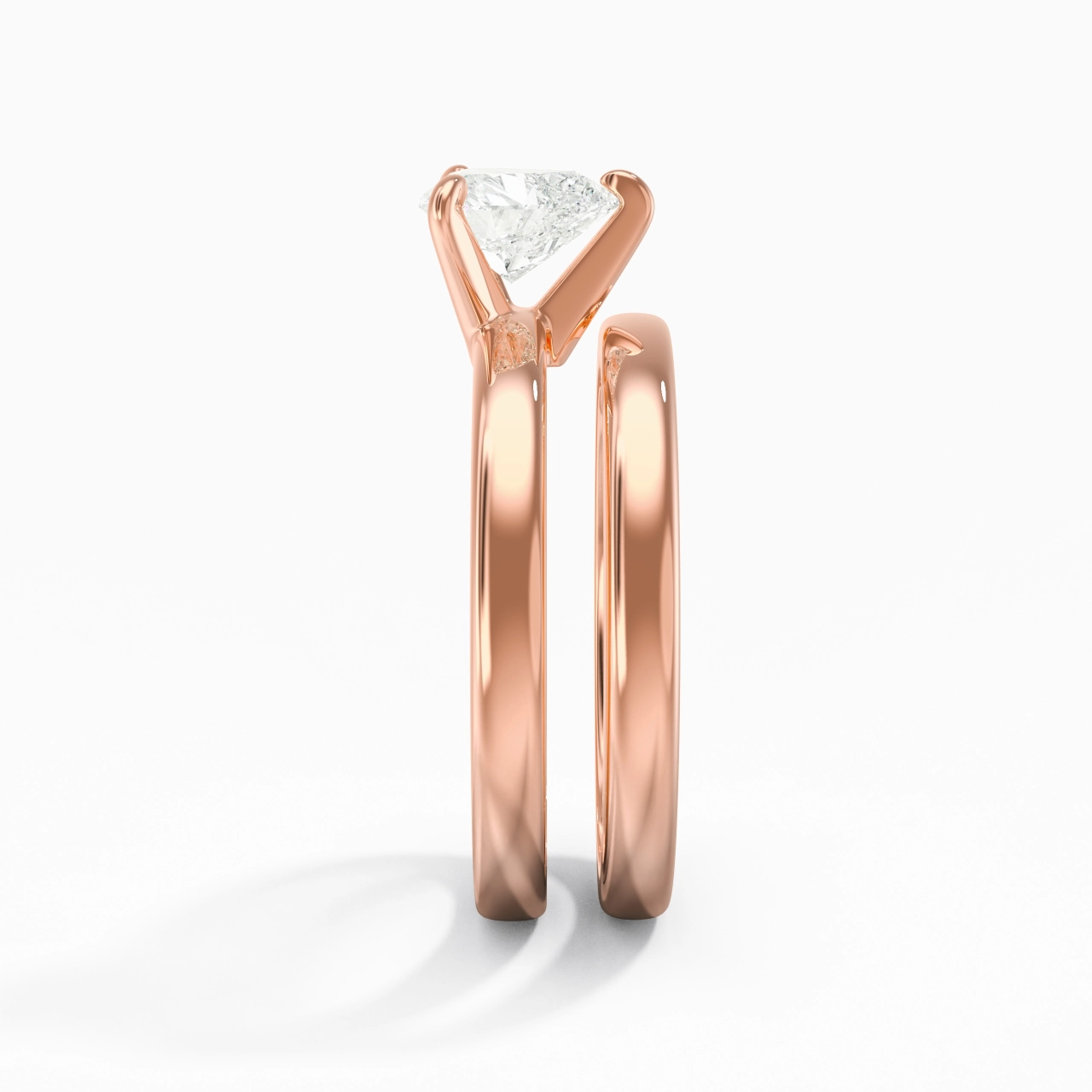 Plated Simple Bridal Set