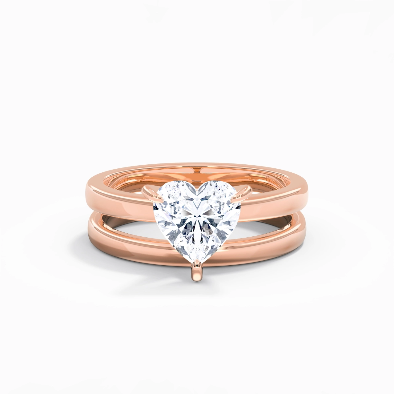 Plated Simple Bridal Set