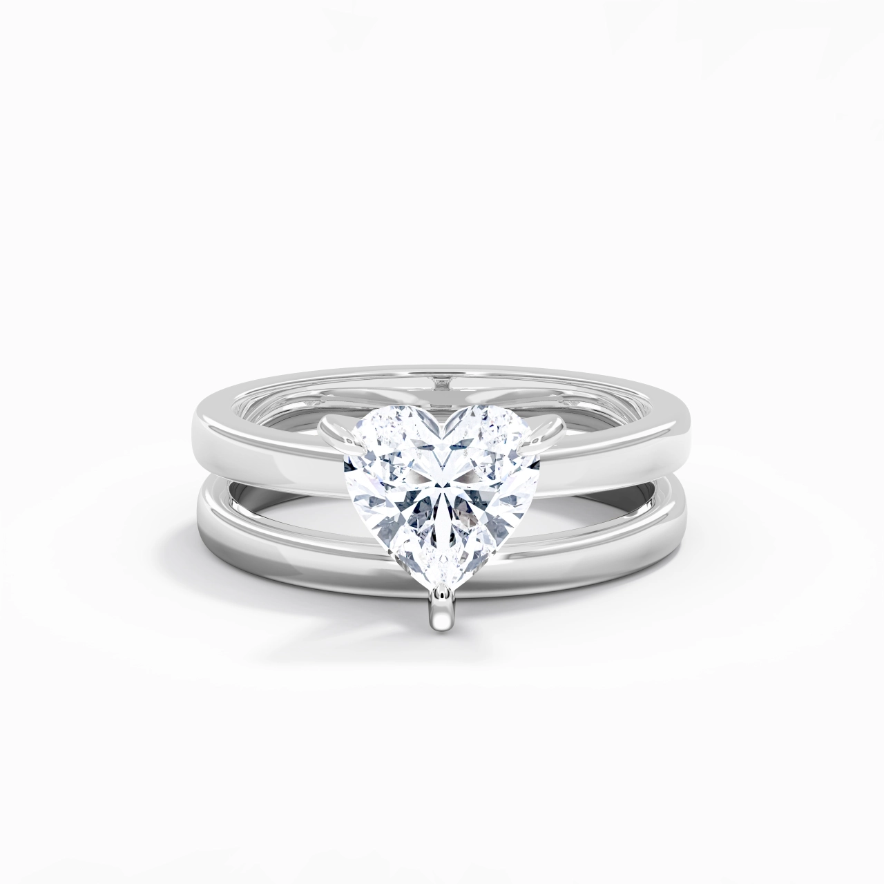 Plated Simple Bridal Set
