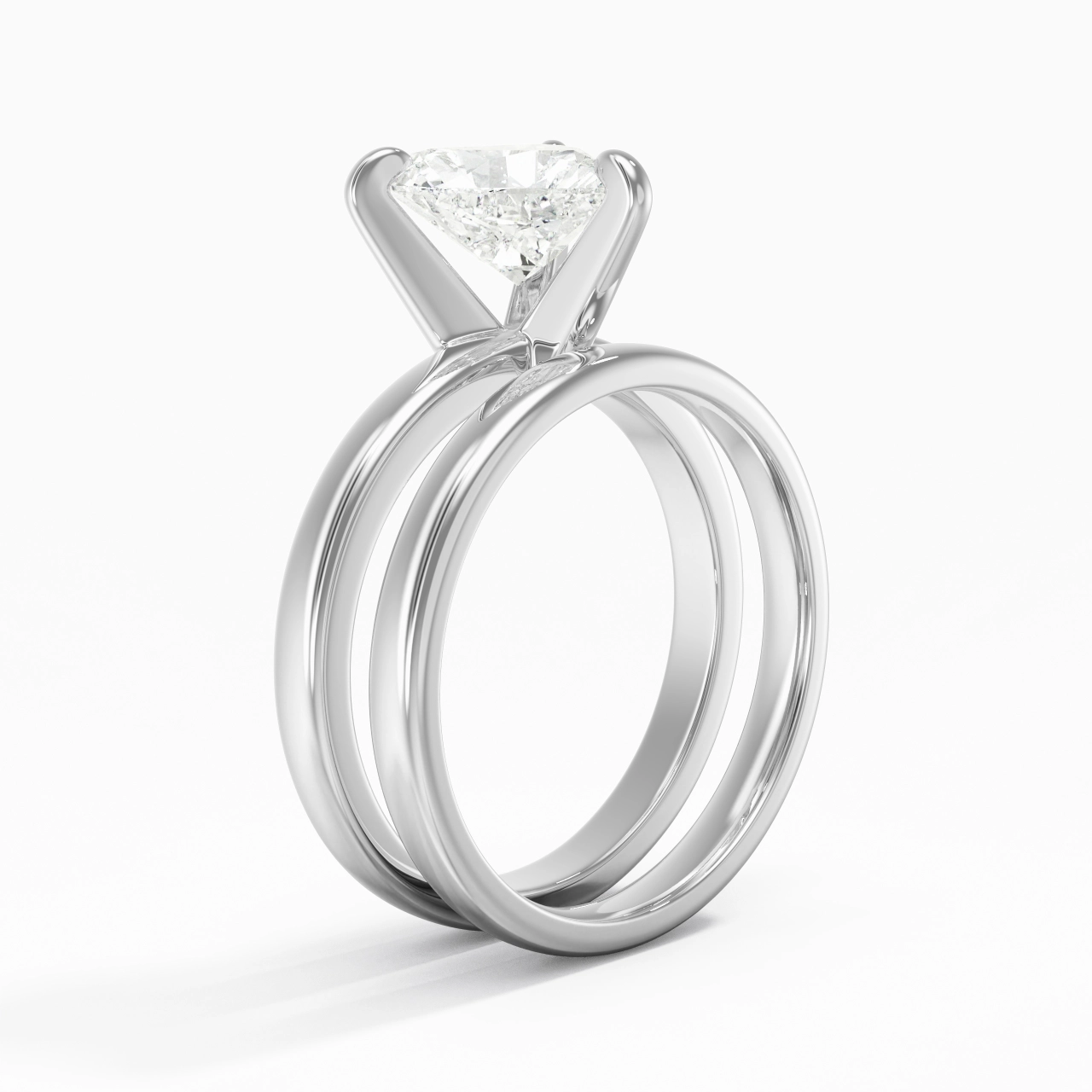 Plated Simple Bridal Set