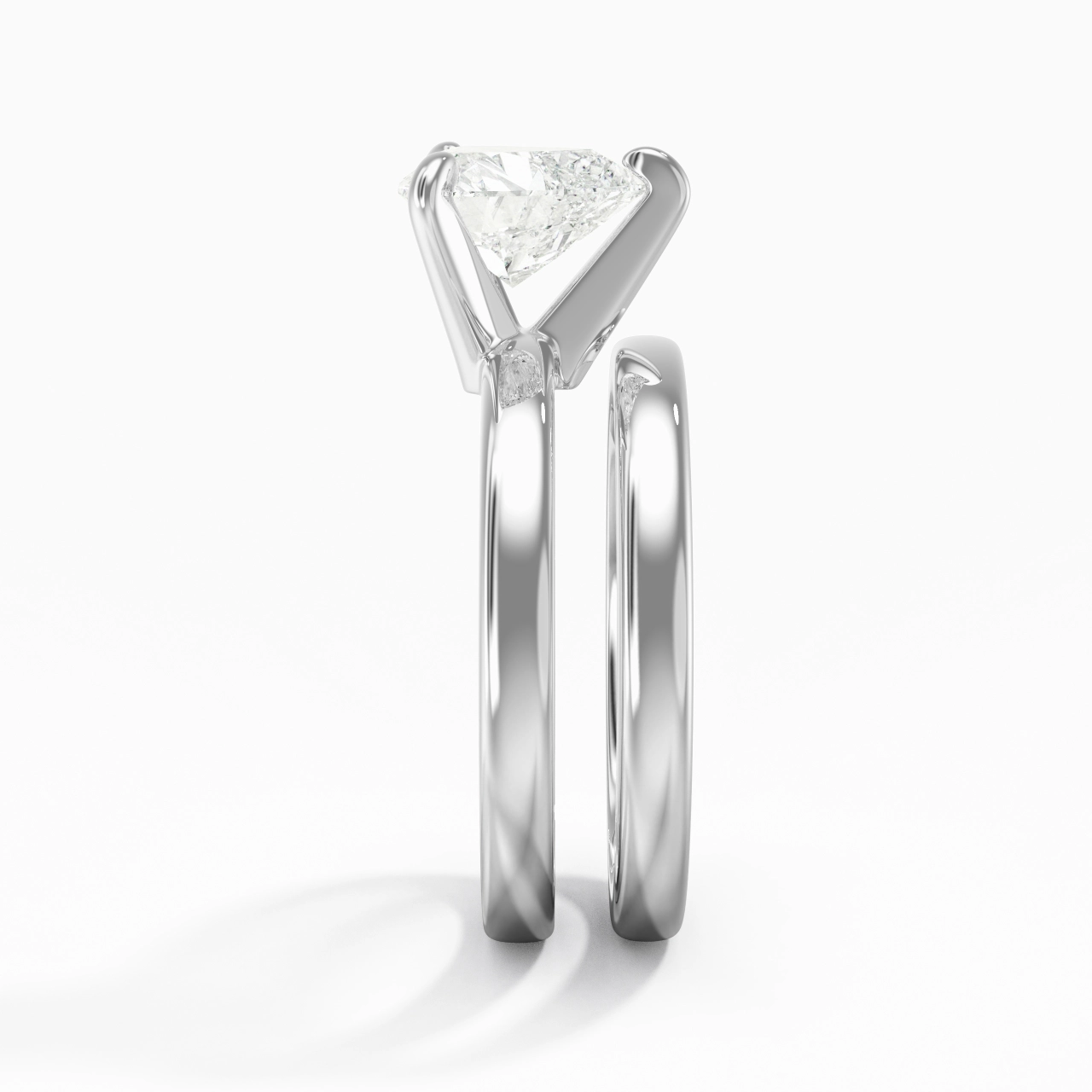 Plated Simple Bridal Set
