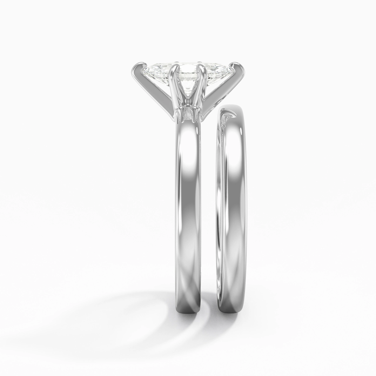 Plated Simple Bridal Set
