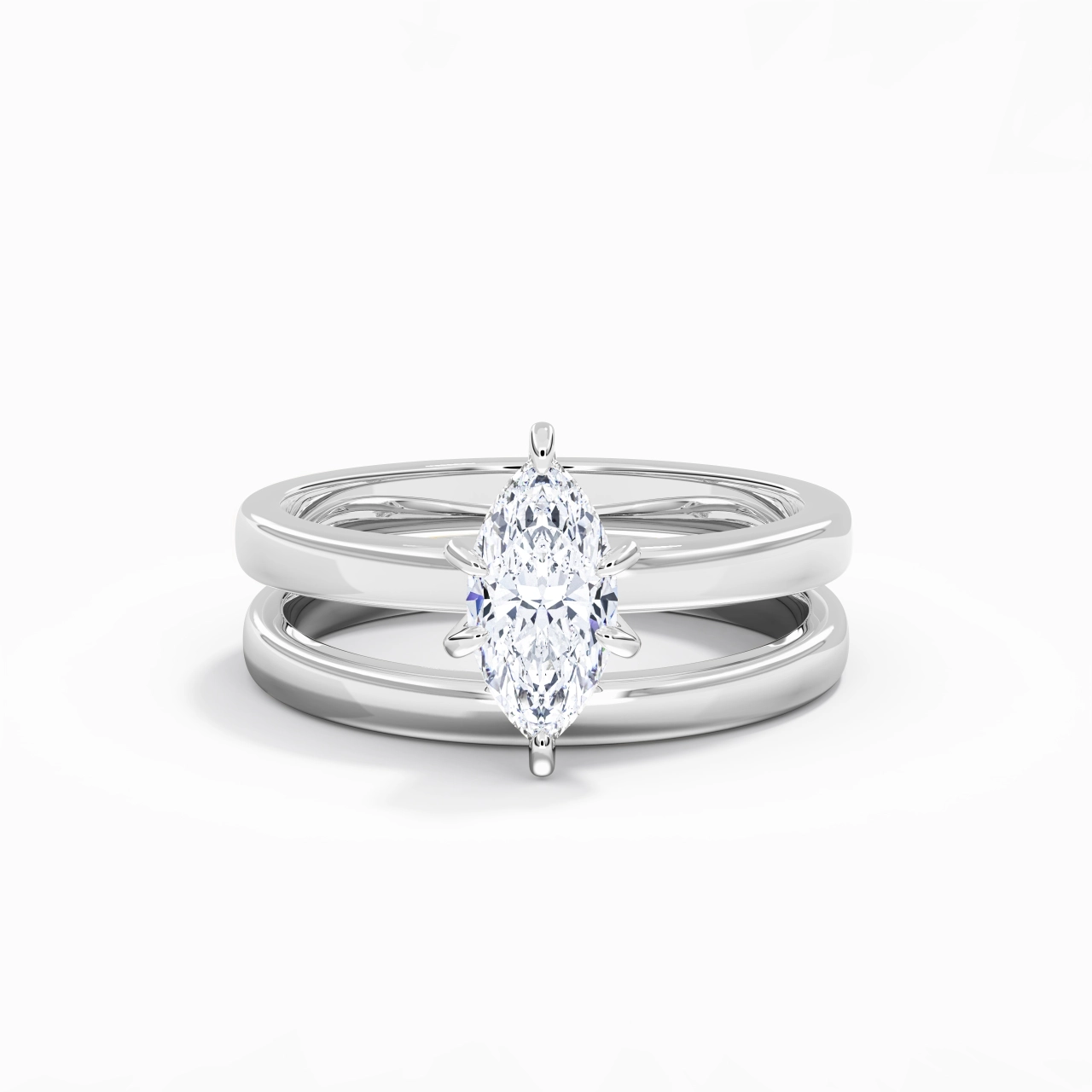 Plated Simple Bridal Set