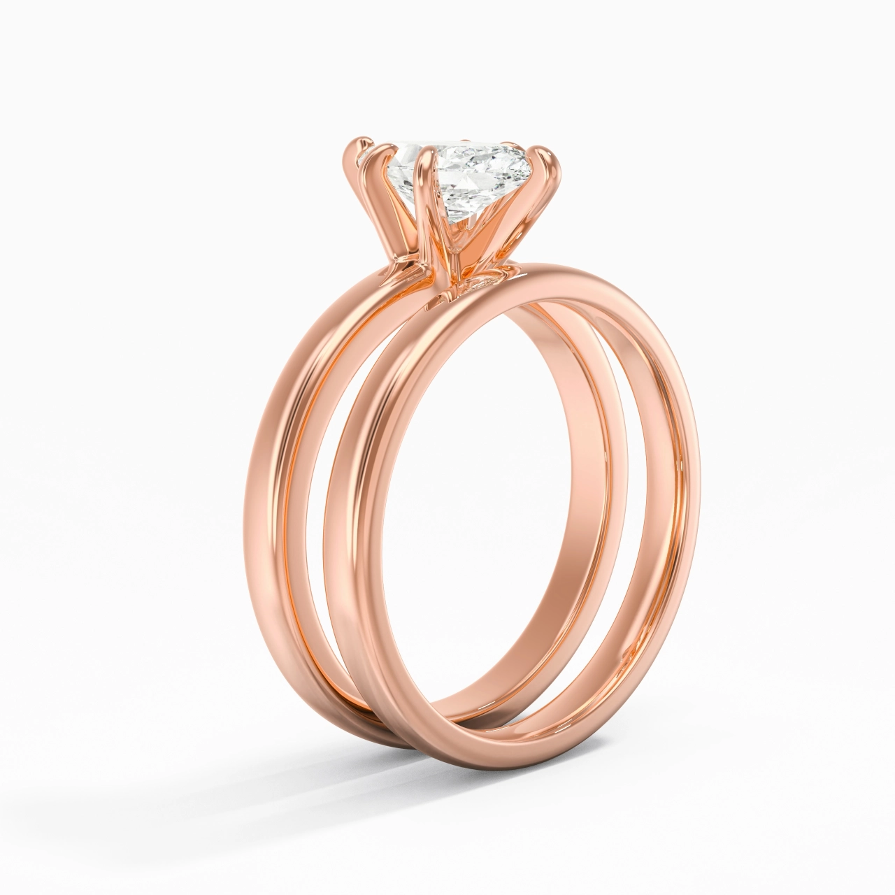 Plated Simple Bridal Set