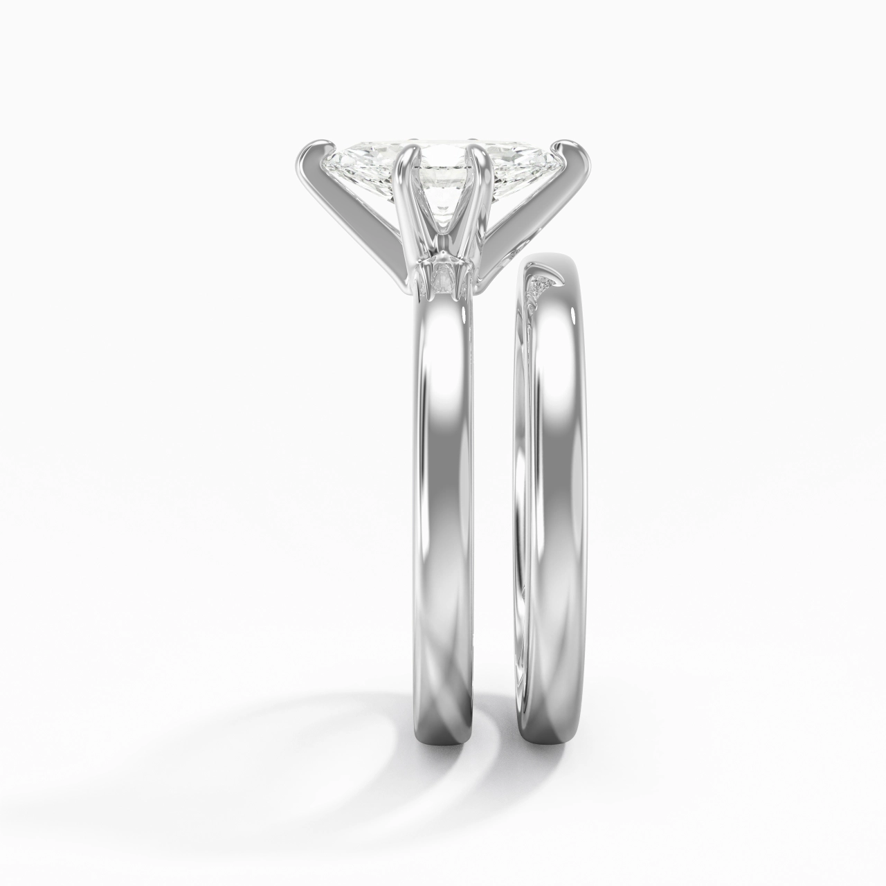 Plated Simple Bridal Set