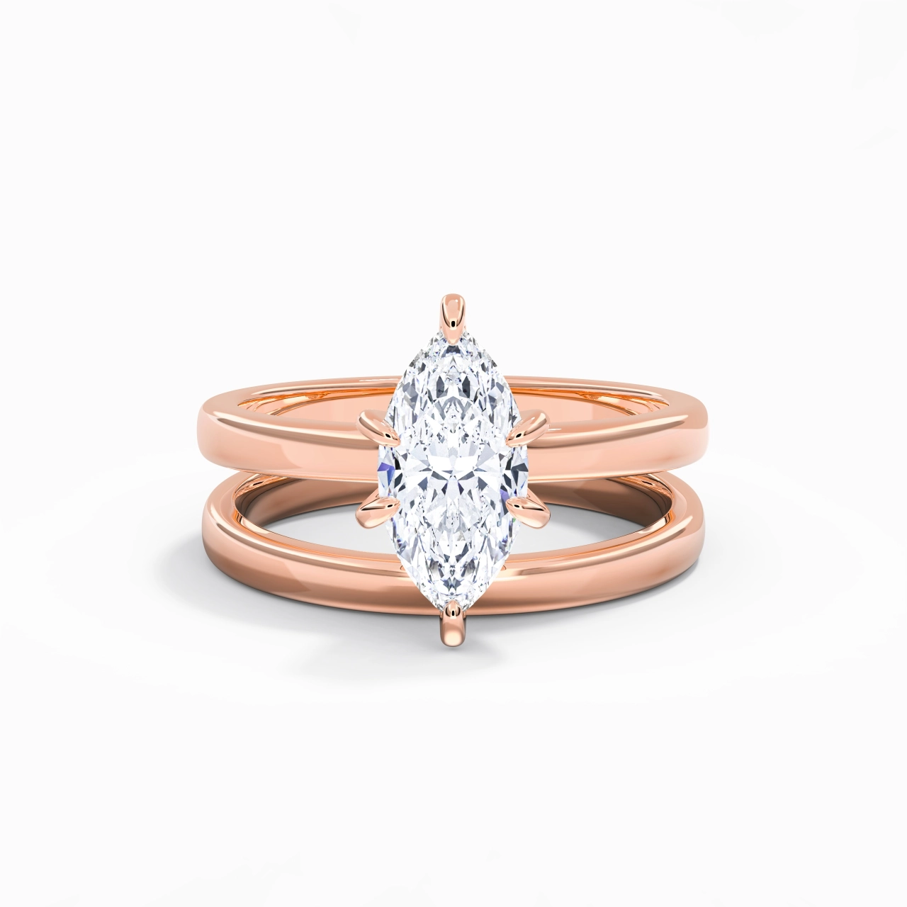 Plated Simple Bridal Set