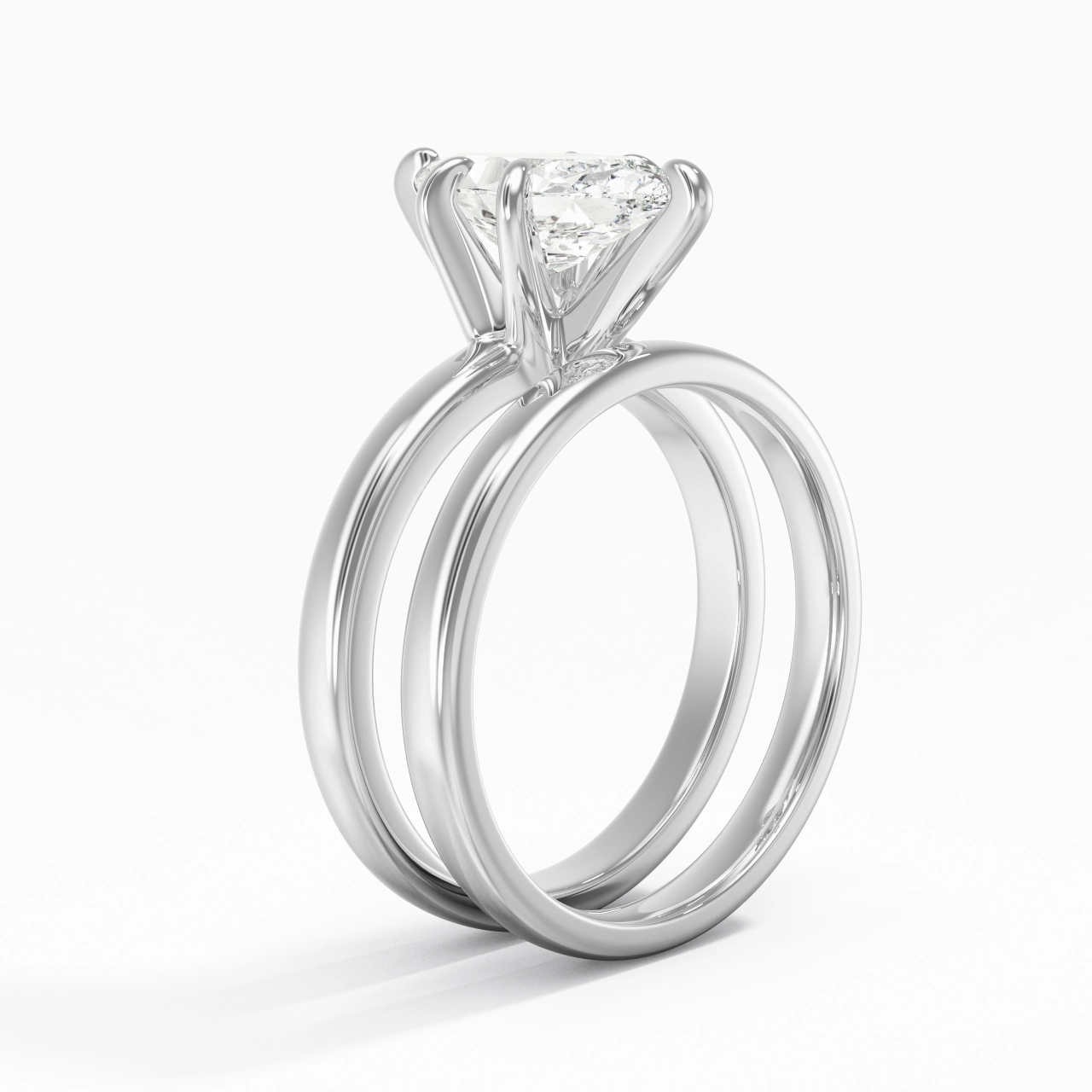 Plated Simple Bridal Set
